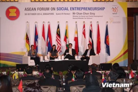 Forum de l'ASEAN sur les entreprises sociales. (Photo: Kim Yến/Vietnam+)