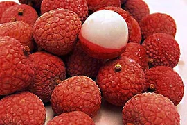 Le litchi de Thanh Hà. (Source: Internet). 