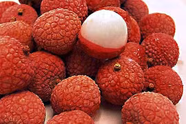 Le litchi de Thanh Hà. (Source: Internet). 