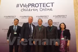 Une délégation de la Sécurité publique du Vietnam a assisté au Sommet en ligne sur la protection des enfants contre les abus sexuels. (Source : VNA)