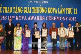 La cérémonie de remise des prix de Kova (Source: VNA)