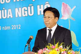 Le président de l’Association d’amitié Vietnam-Japon, Nghiem Vu Khai. (Source : VNA) 