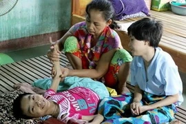 Victimes vietnamiennes de l'agent orange/dioxin (Photo: Duong Ngoc/AVI)