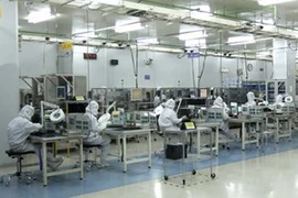 La production des matériels électroniques de la compagnie japonaise Mtex-Semicoductor (Source :VNA)