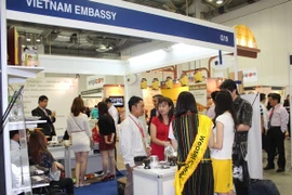 Un stand vietnamien. (Photo: Kim Yen/Vietnam+)