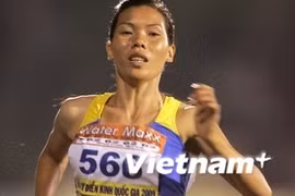 L'athlète vietnamienne Vu Thi Huong (Source: VNA)