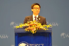 Le vice-Premier ministre vietnamien Vu Duc Dam lors de la cérémonie d'ouverture de la conférence annuelle du Forum de Boao pour l'Asie (BFA). (Source: VNA) 