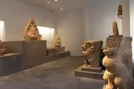 Salles d'exposition sur les cultures Oc Eo et Champa