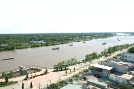 Une vue panoramique de la province de Bên Tre. Photo : VNA