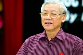 Le secrétaire général du Parti communiste du Vietnam Nguyen Phu Trong. (Source : VNA)