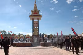 Mémorial des Héros morts pour la Patrie Cambodge-Vietnam. (Source : VNA)