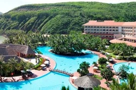 Une vue panoramique du complexe de villégiature 5 étoiles de Vingroup à Phu Quoc. Photo : internet