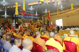 Cérémonie de mise en chantier de la pagode de Tan Thanh. Photo: internet 