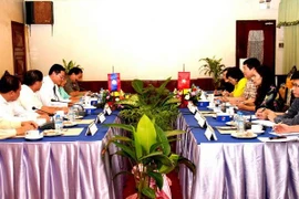 Coopération dans les affaires religieuses Vietnam-Laos. Photo : VNA