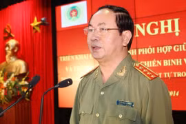 Le général Tran Dai Quang, ministre vietnamien de la Défense. Photo : VNA