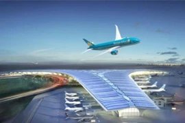 Le futur aéroport international de Long Thanh. 'aéroport. (Source: VNA)