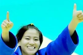 La joueuse Van Ngoc Tu. Photo : Internet