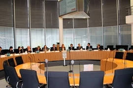 Le 2e dialogue entre le PCV et le SPD à Berlin (Photo: Van Long/Vietnamplus)
