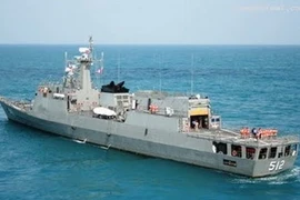 Un navire de la Marine royale thaïlandaise à Hai Phong 
