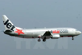 Un avion de la compagnie aérienne low-cost Jetstar Pacific. Photo d'illustration.