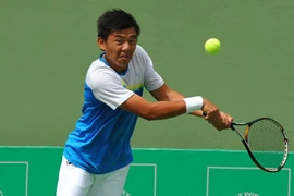 Le tennisman vietnamien Ly Hoang Nam. (Source : VNA)