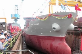 Hai Phong : construction d'un cargo de 34.000 tonnes