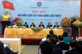 Ouverture du 2 e congrès national des avocats. Photo: QDND