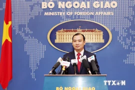 Le porte-parole Le Hai Binh. (Source: VNA)