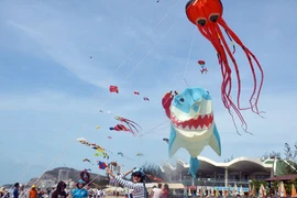 Le 6e festival de cerf-volant à Ba Ria-Vung Tau a attiré un grand nombre de touristes. Photo: VNA