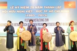 La célébration des 20 ans de l'Association d'amitié Vietnam-Allemagne. Photo : VNA