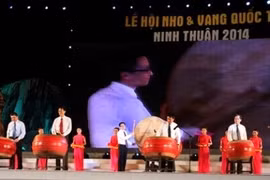 Le vice-Premier ministre Vu Duc Dam lors de la cérémonie d'ouverture du Festival international de la Vigne et du Vin 2014. Photo: VGP