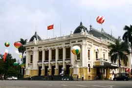 L'Opéra de Hanoi, un ouvrage d'héritage architectural français Photo : Internet