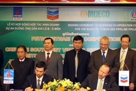 Projet de grand gazoduc au Sud du Vietnam