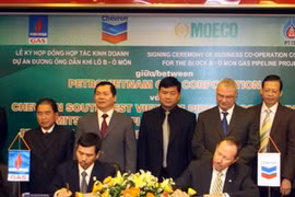 Projet de grand gazoduc au Sud du Vietnam