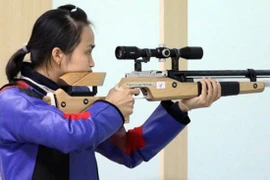 Le tireur Nguyen Thu Hang. Source: VNA