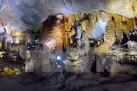La grotte Thien Duong. (Photo: Thanh Hà/VNA)