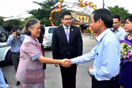 La princesse thaïlandaise en visite de travail à Quang Nam 