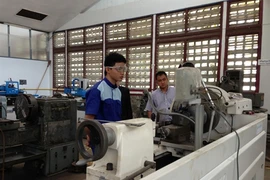 Le programme de l’OIF «Insertion et formation professionnelle des jeunes» a été mis en place en 2012, au Laos.