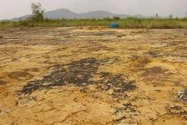 Dioxine: dépollution des zones contaminées