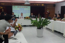 Le point presse de l'Association des juristes du Vietnam, 25 juin à Hanoi. (Source : VNA) 