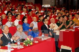 Les délégués au congrès d’émulation patriotique du 3e âge. Photo/VNA