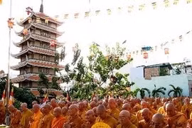 La Fête du Vesak organisée à Ho Chi Minh-Ville en 2012. (Source: AVI)