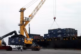 Le port maritime de Cai Lân, province de Quang Ninh (Nord).
