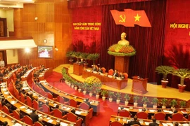 Le 11e Plénum du Comité central du Parti communiste du Vietnam (11e mandat) s'est ouvert le 4 mai à Hanoi. (Source : VNA)