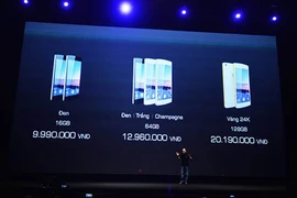 Le premier smartphone Bphone est conçu et fabriqué au Vietnam. Photo: internet