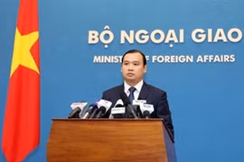 Le porte-parole du Ministère vietnamien des Affaires étrangères, Lê Hai Binh (Source: VNA)