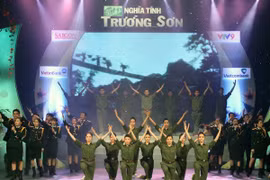 Programme caritatif à la mémoire des soldats de Truong Son. (Photo: Thanh Vu/VNA)