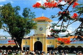 Le marché de Ben Thanh. (Source: Internet)