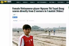 Nguyên Thi Tuyêt Dung sur le site 101greatgoal. 
