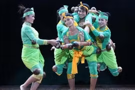 Un spectacle de danse cambogienne à Hanoi (Photo: Minh Quyen/AVI).